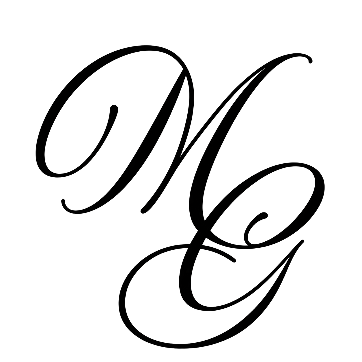 M and G monogram
